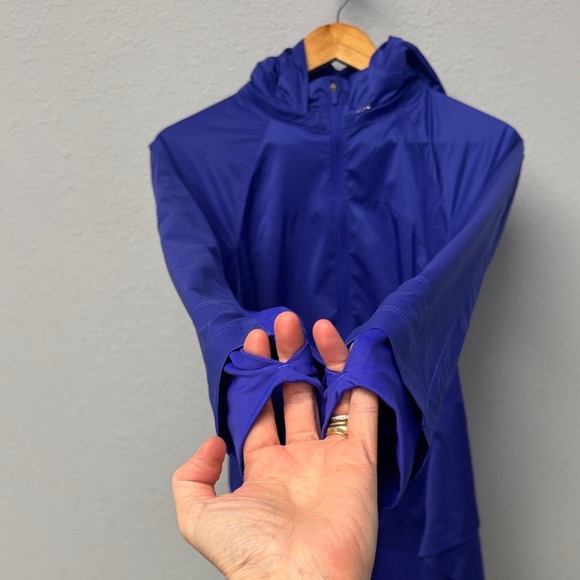 Lululemon W’s Sz 8 Goal Smasher Jacket *SeaWheeze in Lazurite Blue, Like New Cdt - Picture 7 of 14